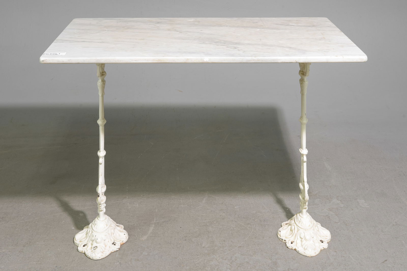 French Painted Iron Base Patisserie / Bistro Table (1 of 4)