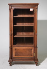 Louis XVI Style Vitrine with Fluted Columns