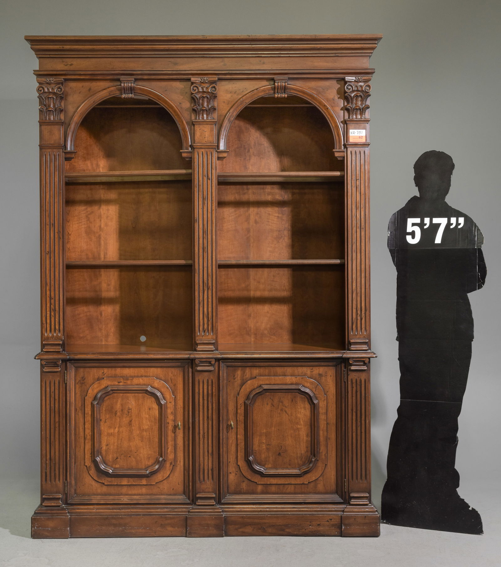 Habersham Style Bookshelf / Display Cabinet (1 of 6)