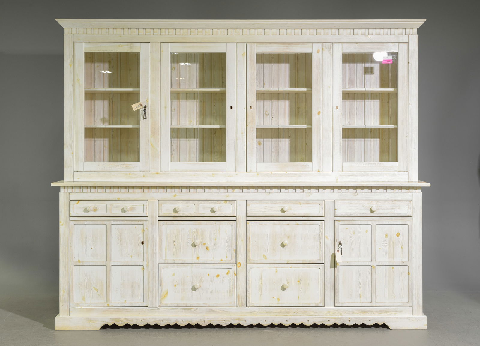 Country Store / Farmhouse Painted Cupboard (1 of 7)