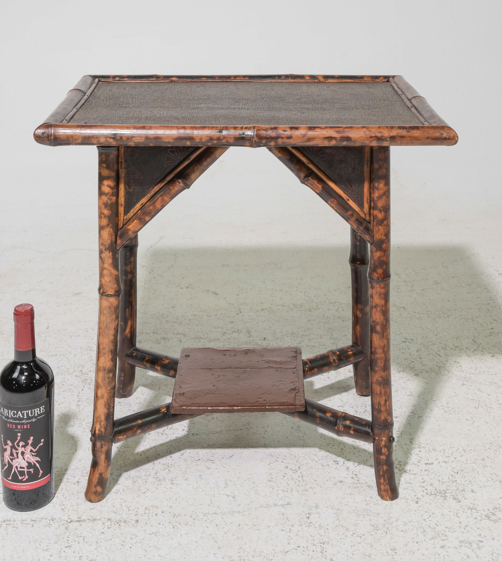 Bamboo Two Tier Occasional Table (1 of 5)