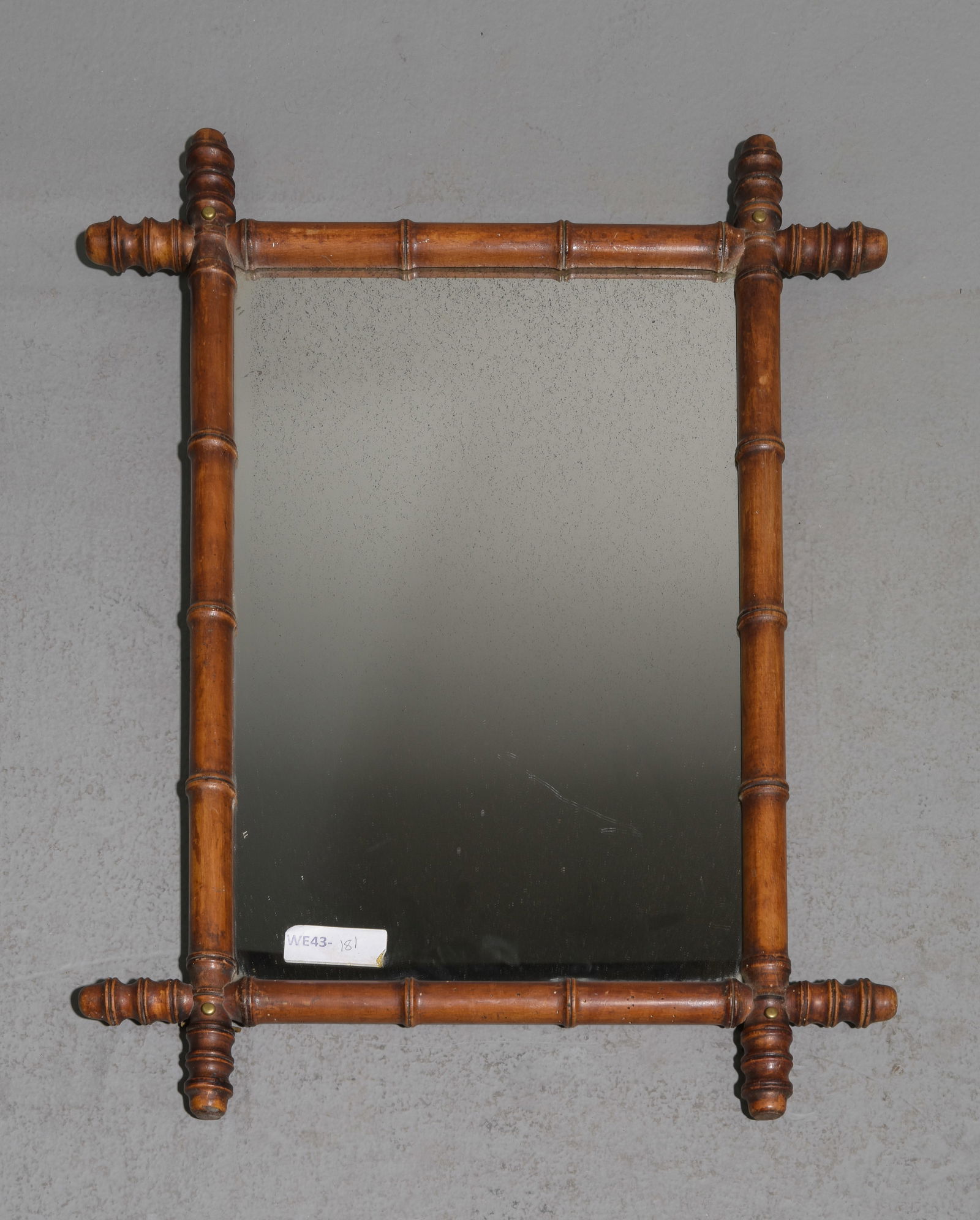 Faux Bamboo Framed Mirror #1 (1 of 3)