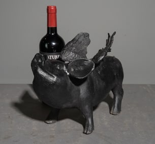Cast Iron Flying Pig