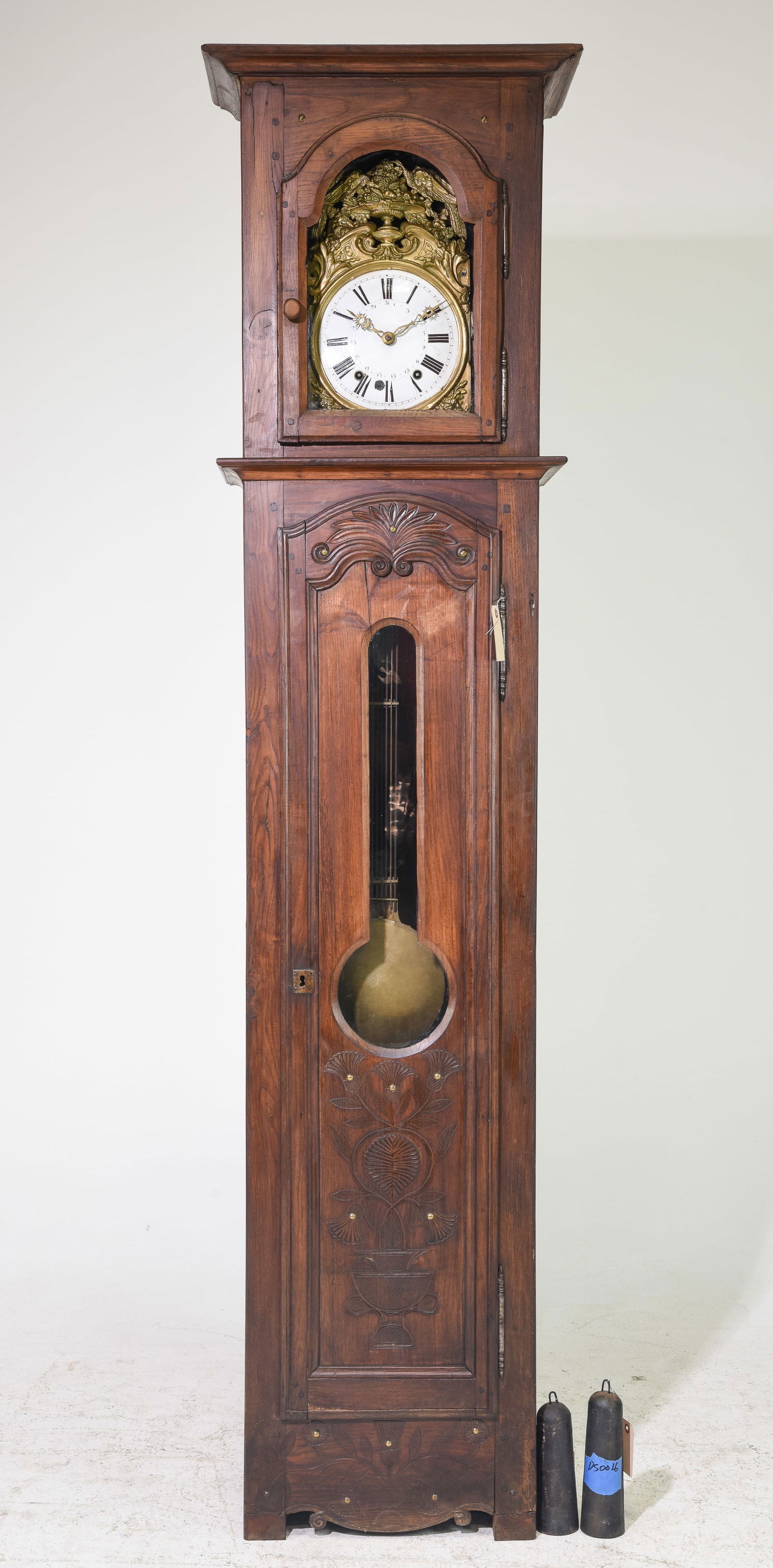 French Oak Mobier Grandfather / Longcase Clock (1 of 7)