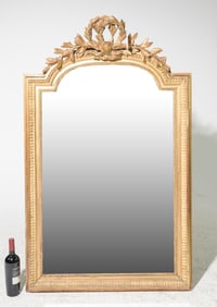 Louis XVI Style  Gold Framed Mirror #1