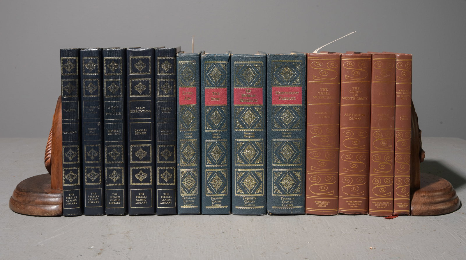 13 Assorted English Books & A Pair of Bookends (1 of 8)