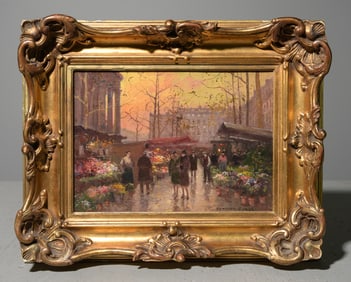 Gold Framed Oil On Canvas - Artist Signed