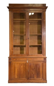 Louis Philippe Style Monumental Bookcase / Cupboard #2