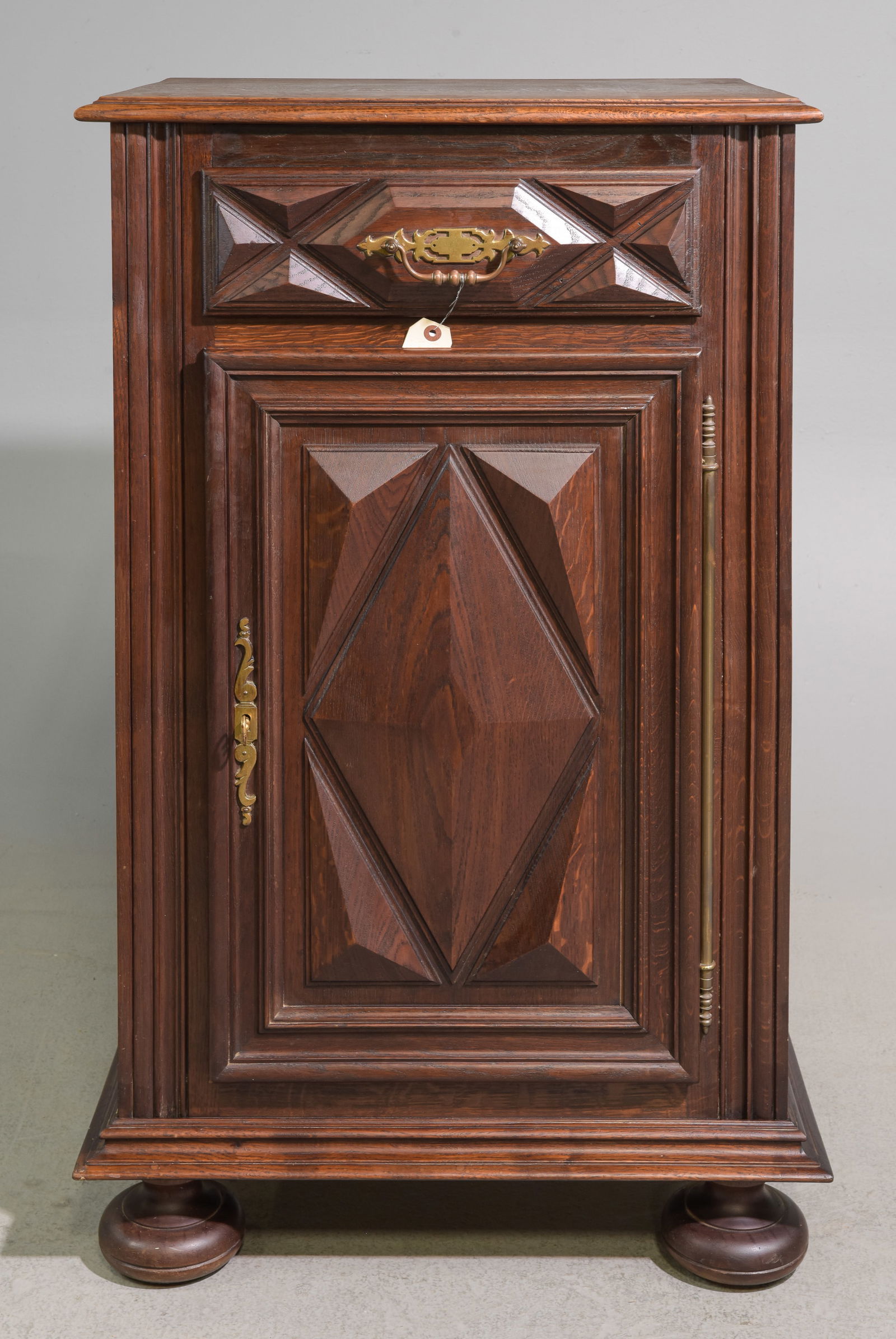 Renaissance Style Oak Jam Cupboard / Confiturier (1 of 6)