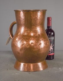 French Polished Copper Jug / Pitcher