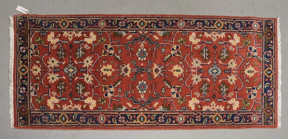 Hand Knotted Serapi Runner Rug - 6' X 2'8