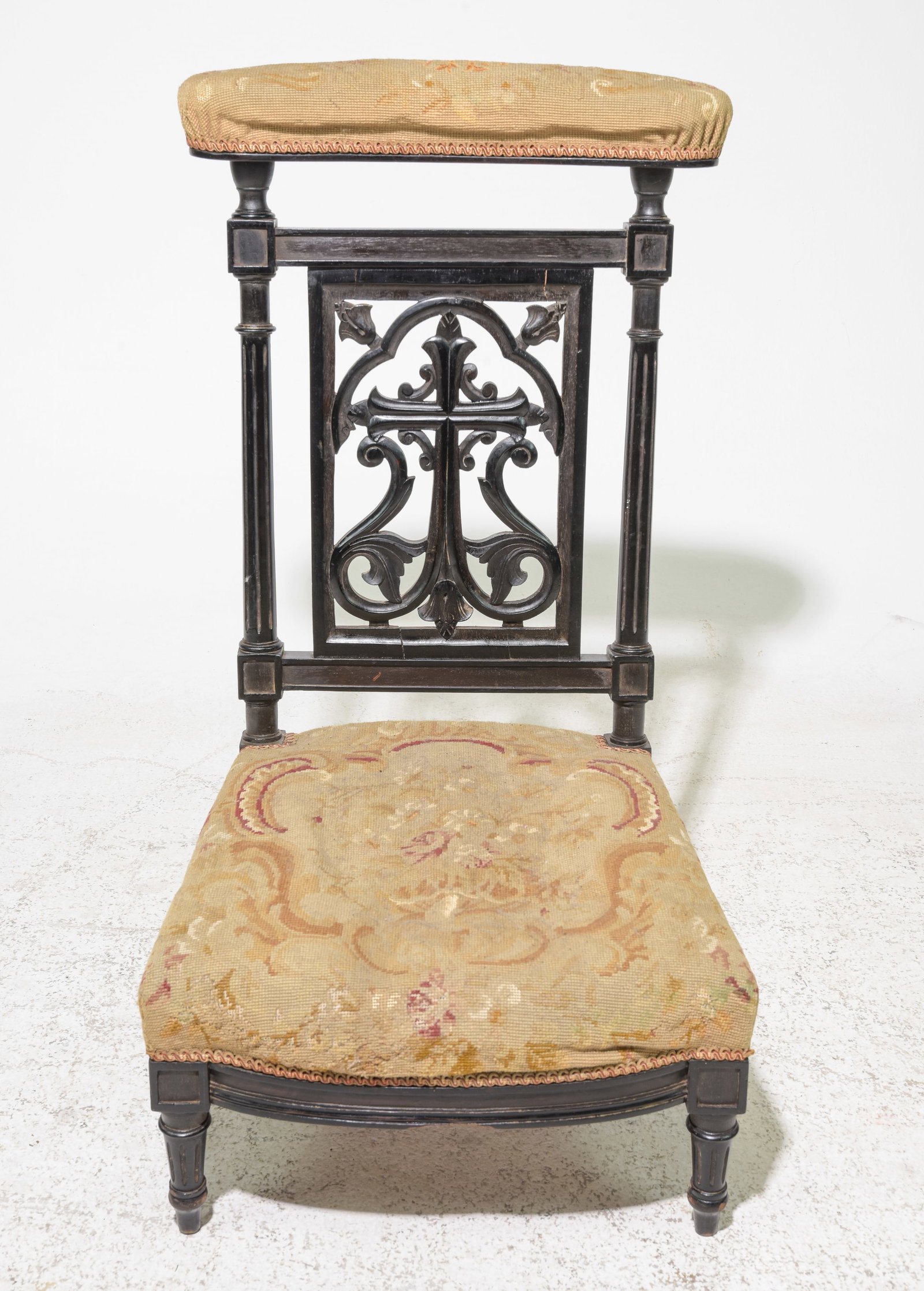 Napoleon III Style Prie Dieu / Kneeler #1 (1 of 5)