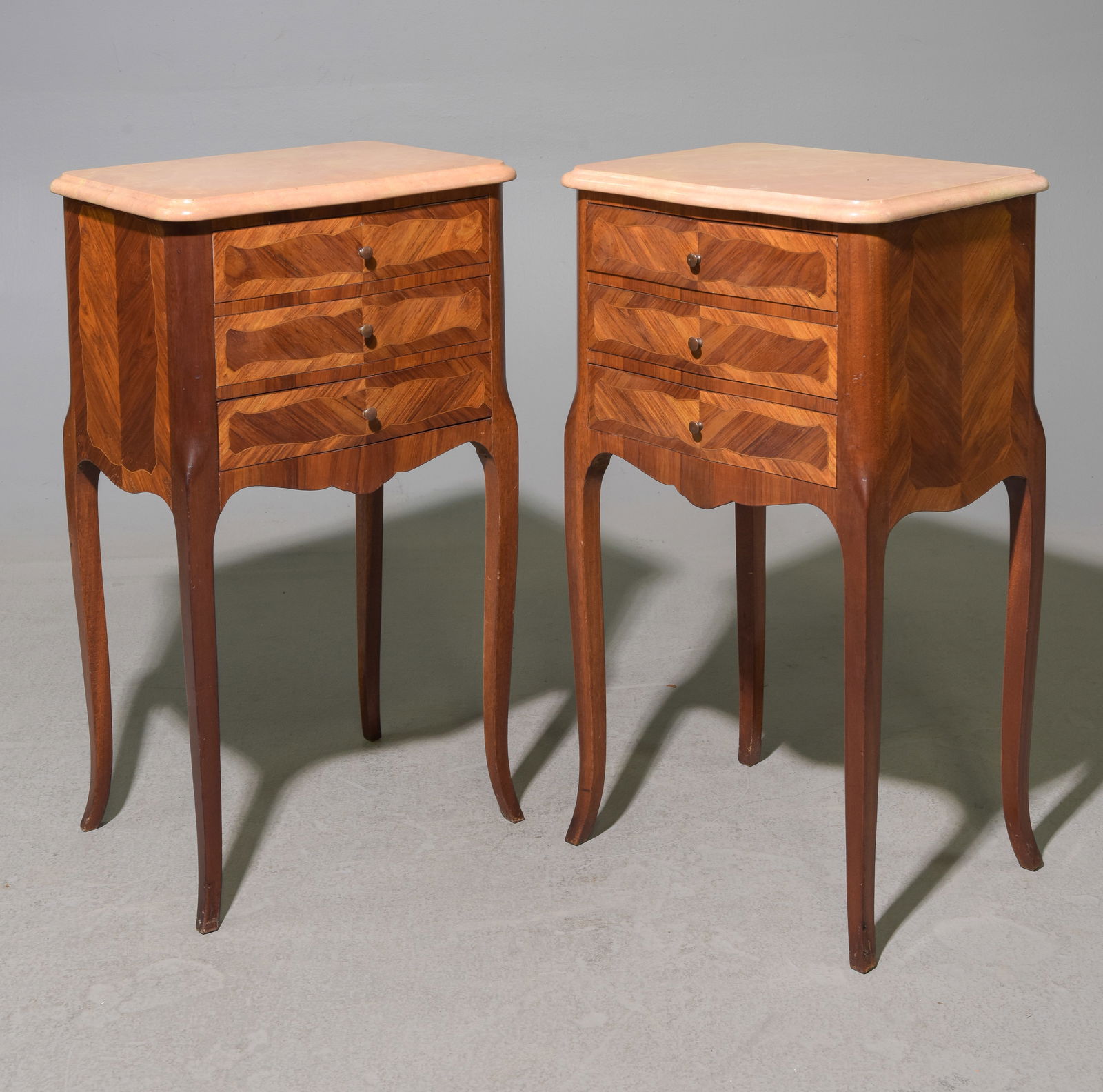 Louis XV Style Pair of Occasional Chests / Nightstands (1 of 4)