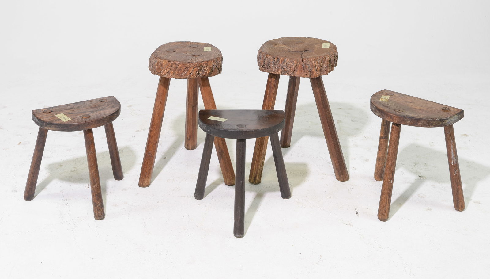 5 French Assorted Petite Stools (1 of 6)