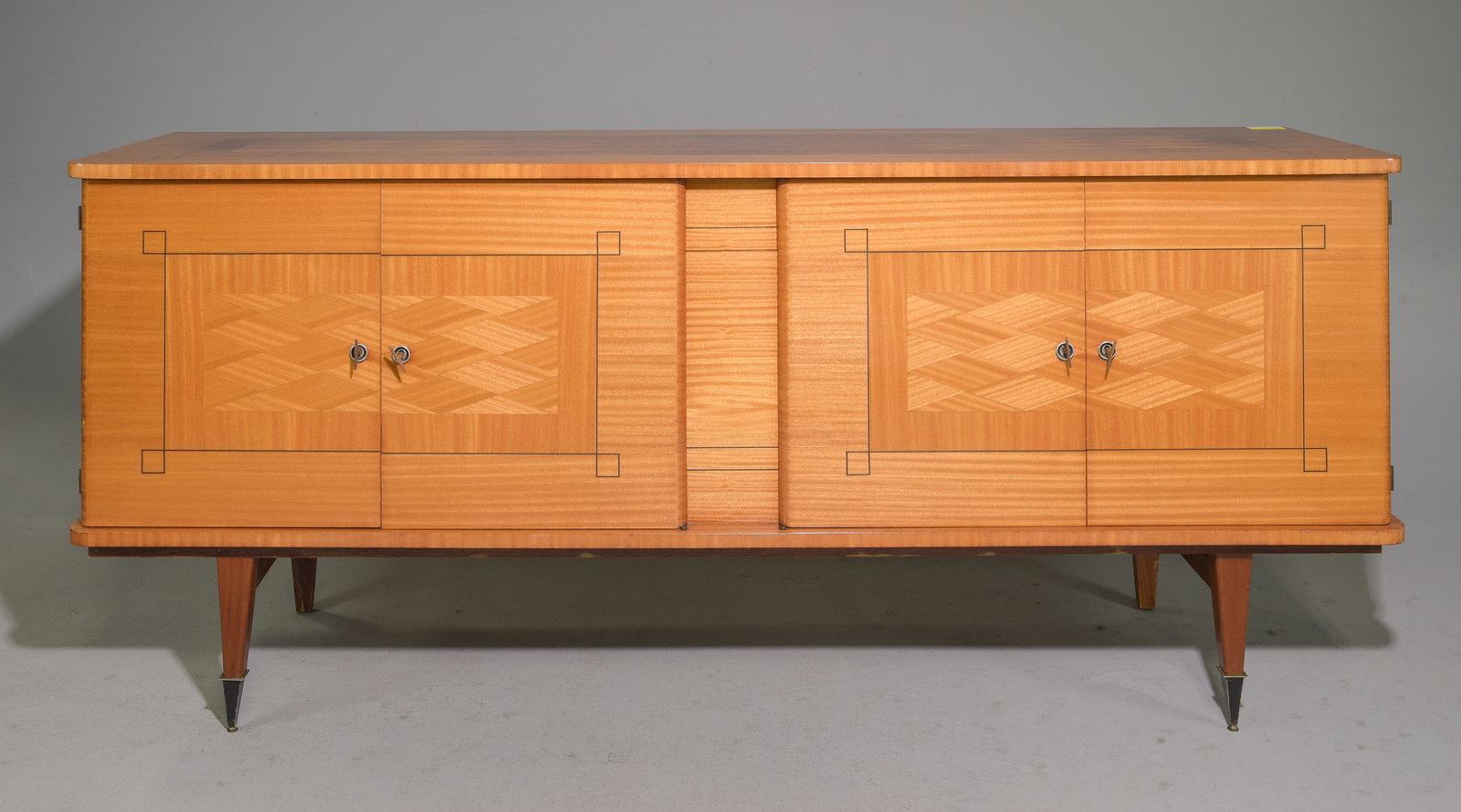 French Modernist Style Four Door Sideboard (1 of 9)