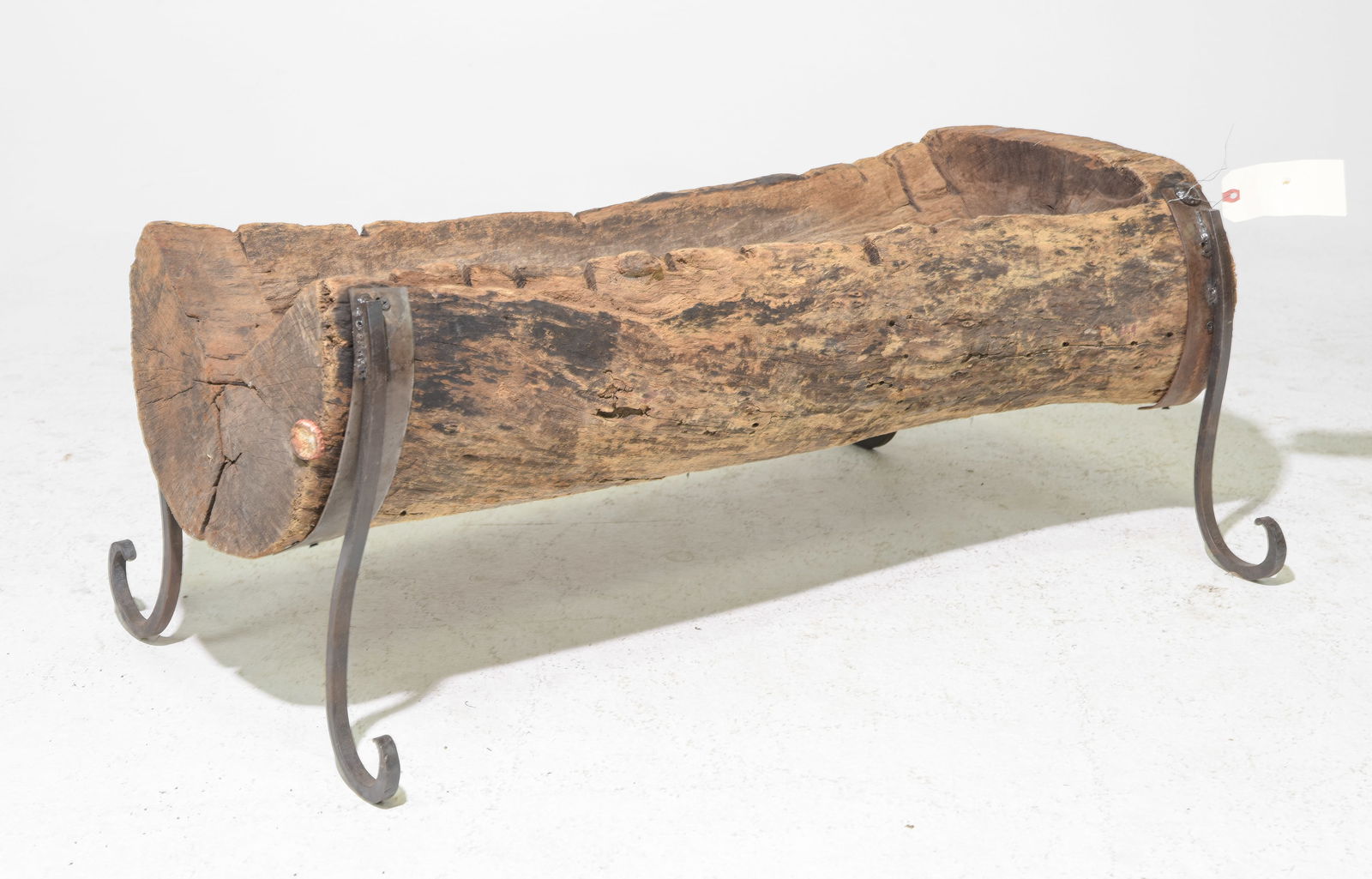 Small Reclaimed Rustic Log Trough / Planter #1 (1 of 2)