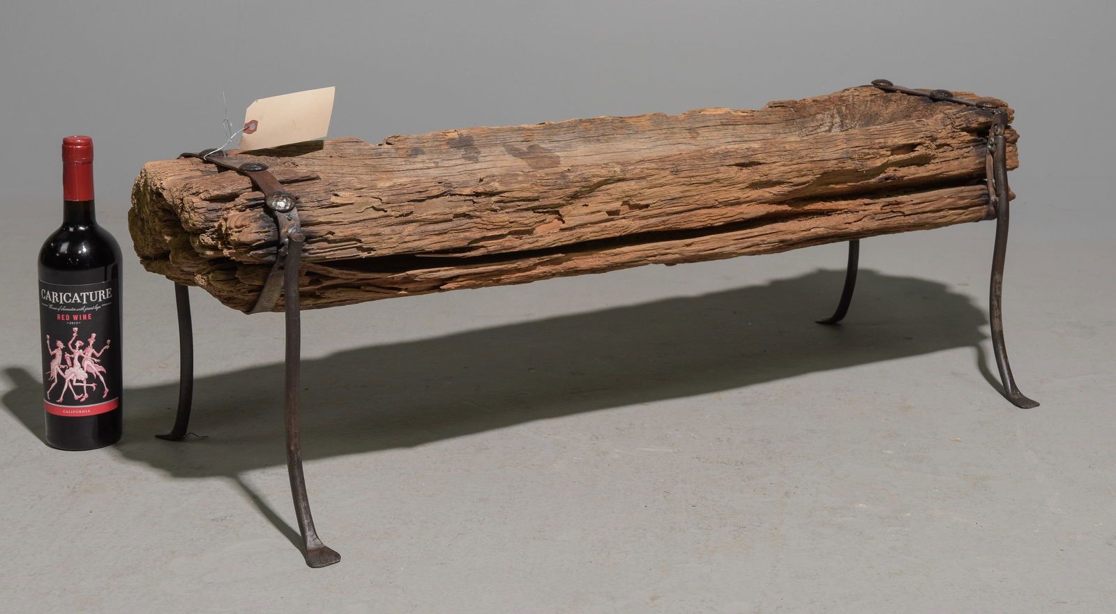 Small Reclaimed Rustic Log Trough / Planter #2 (1 of 3)