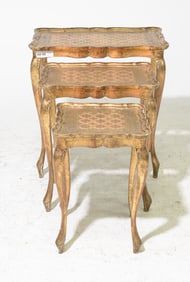 Florentine Nest of Three Tables