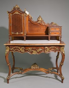 Louis XV Style Rococo Ladies Writing Table / Desk