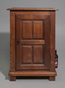 French Rustic Oak Jam Cupboard / Cabinet
