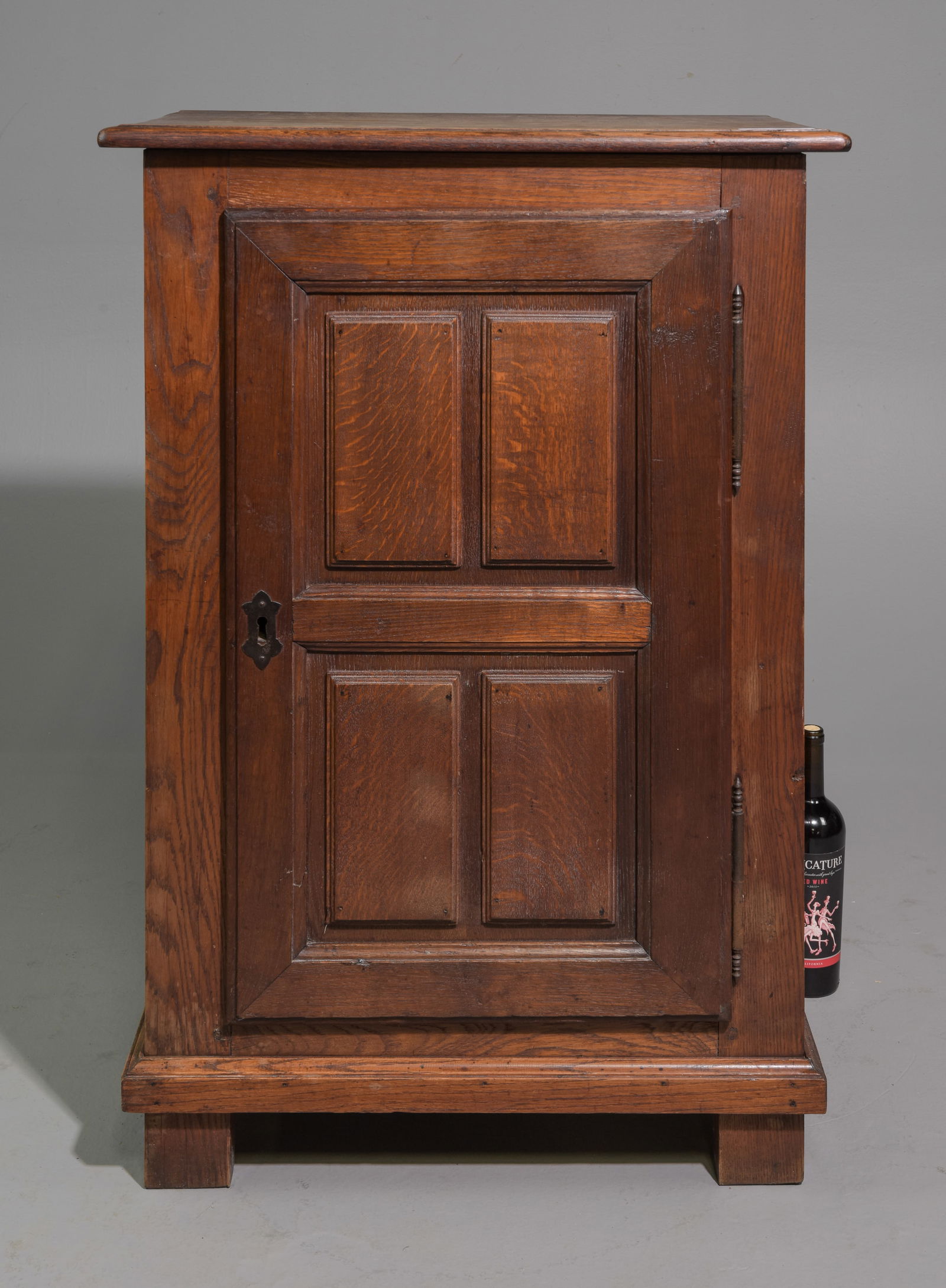French Rustic Oak Jam Cupboard / Cabinet (1 of 6)