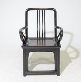 Asian Style " Guanmaoyi " High Back Arm Chair