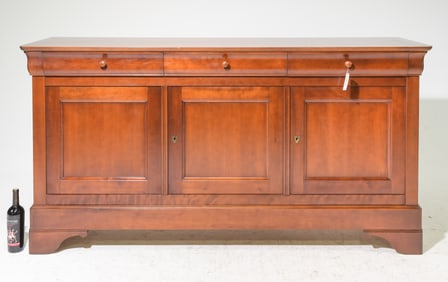 Louis Philippe Style Three Door Sideboard