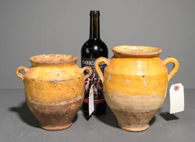 Two Small French Confit Pots #2