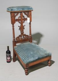 Napoleon III Style Kneeler / Prie Dieu #2