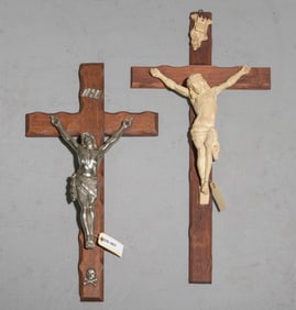 Two Large Crucifixes
