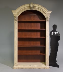 Habersham Style Heritage Collection Painted Bookshelf