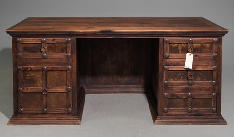 Ranch / Farmhouse Style Five Drawer Desk