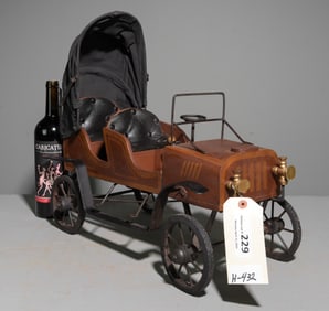 American Hand Crafted Vintage Car Model