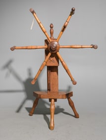 Antique Wooden Yarn Winder #1