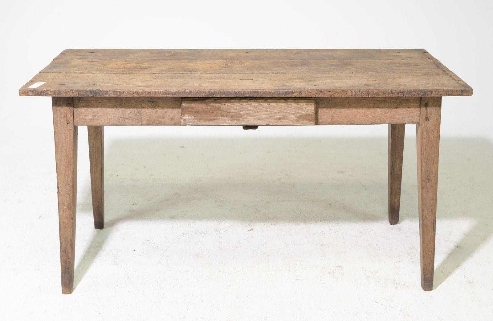 English Rustic Single Drawer Table (1 of 5)