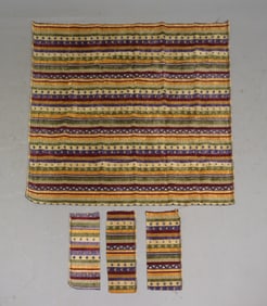 Four Pieces Textile / Fabric