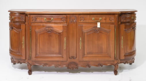Louis XV Style Curved Sideboard / Enfilade