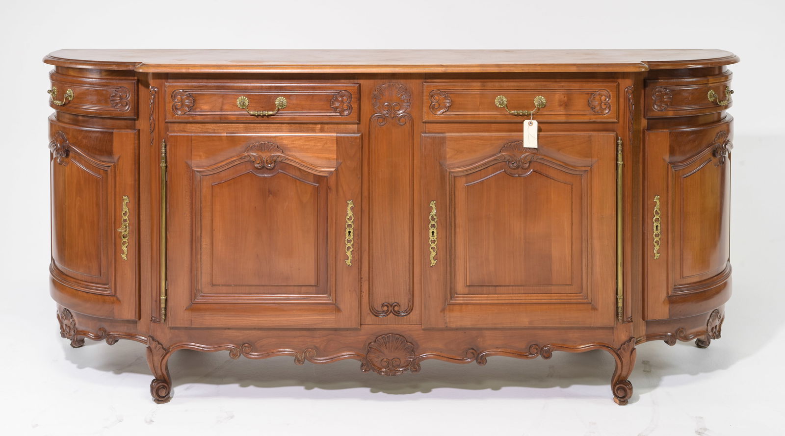 Louis XV Style Curved Sideboard / Enfilade