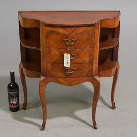 French Three Drawer Occasional Table with Drawers