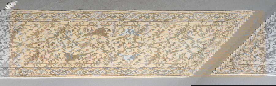 Hand Knotted Oushak Runner Rug - 8'1 x 2'7 (1 of 4)