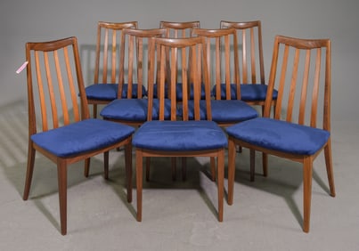 8 High Back Mid Century Dining Chairs - G-Plan Fresco