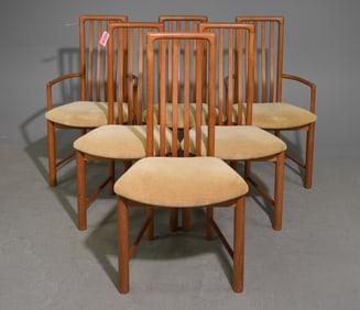 Danish Modern Set of Six Chairs - Hans J. Frydendal
