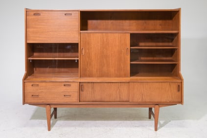 Mid Century Modern Cocktail Cabinet / Wall Unit