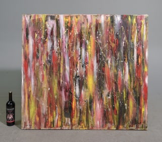 Acrylic on Canvas Abstract Unframed Art