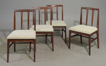 4 Mid Century Modern Dining Chairs By Younger