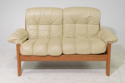 Ekornes Mid Century Modern 2 Seater Sofa