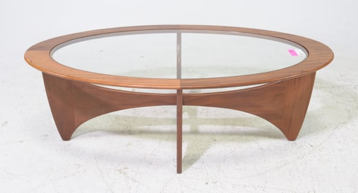 Mid Century G-Plan Oval Astro Coffee Table