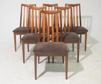 6 High Back Mid Century Dining Chairs - G-Plan Fresco
