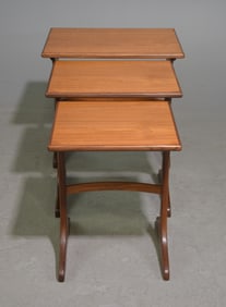 Mid Century Modern Teak Nest of 3 Tables - G-Plan