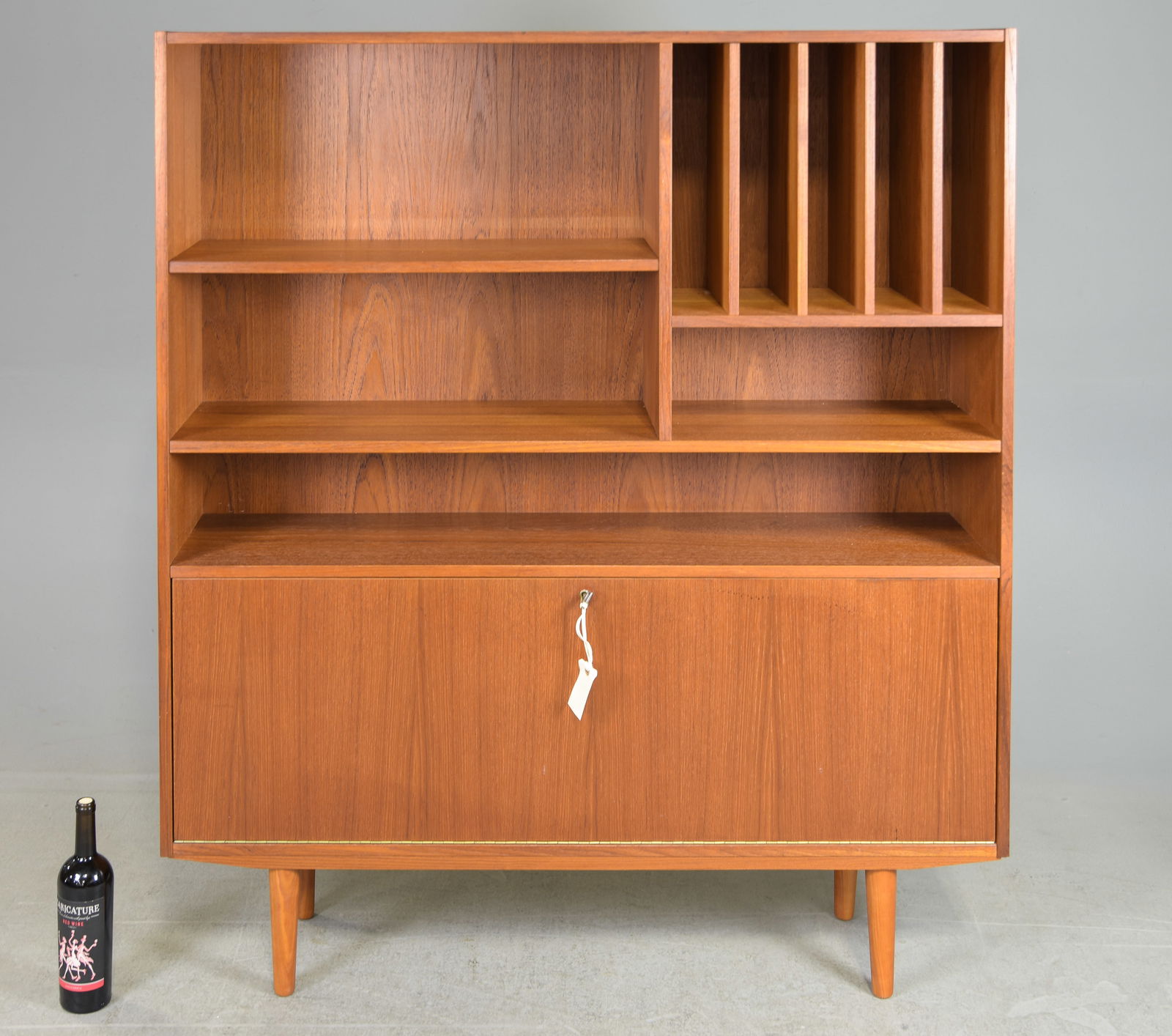 Danish Modern Bookshelf / Record Cabinet (1 of 6)